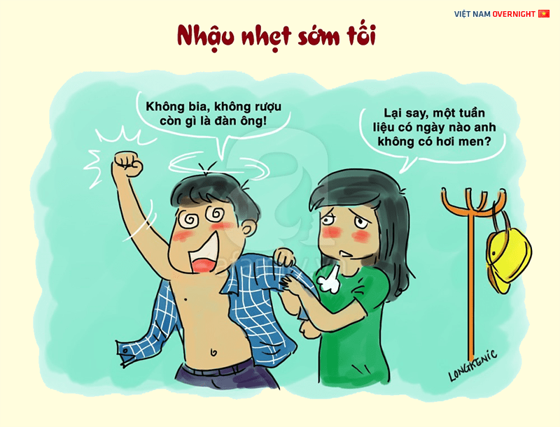 Tác hại rượu bia 1