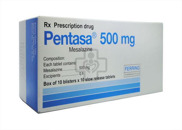 Thuốc Pentasa (mesalazine)
